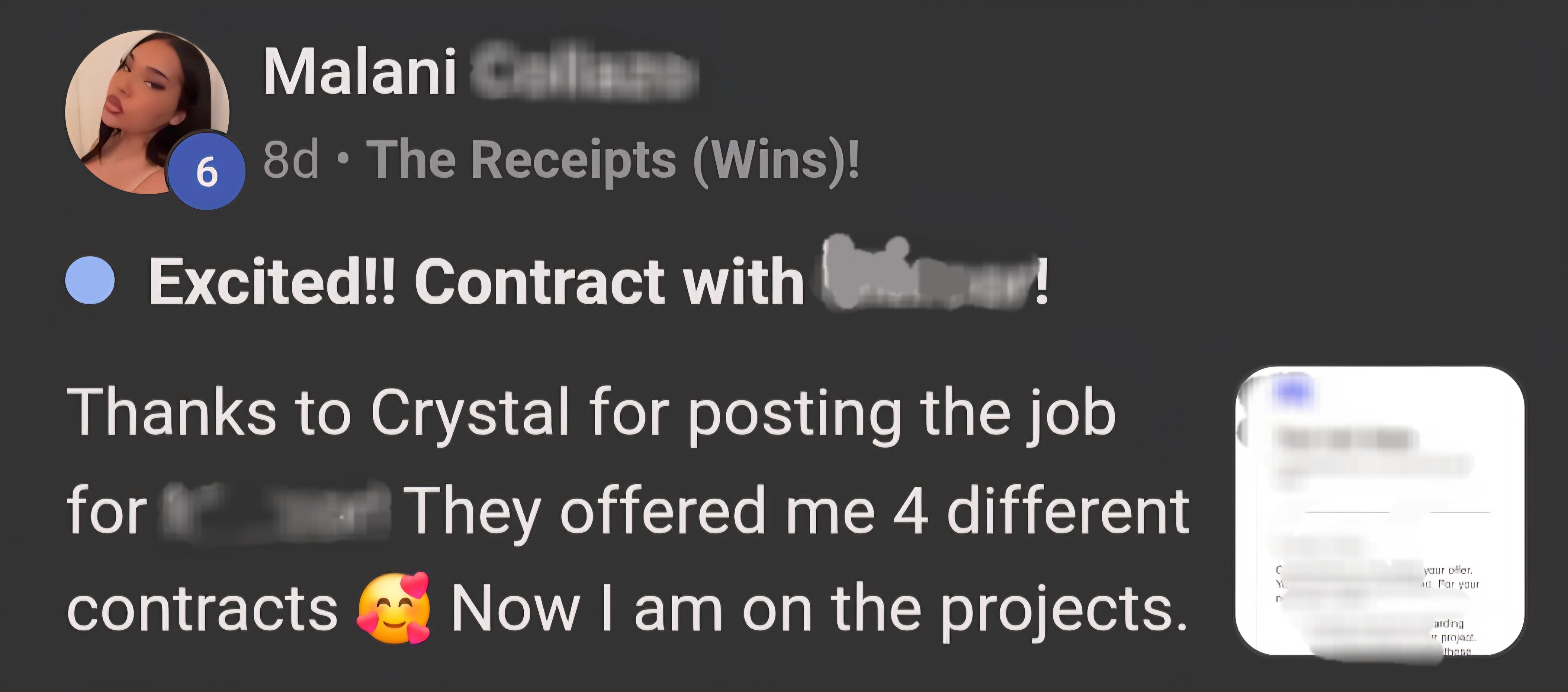 Skool post from the A.C.T. AI Remote Job Board